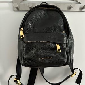 Marc Jacob’s black mini backpack